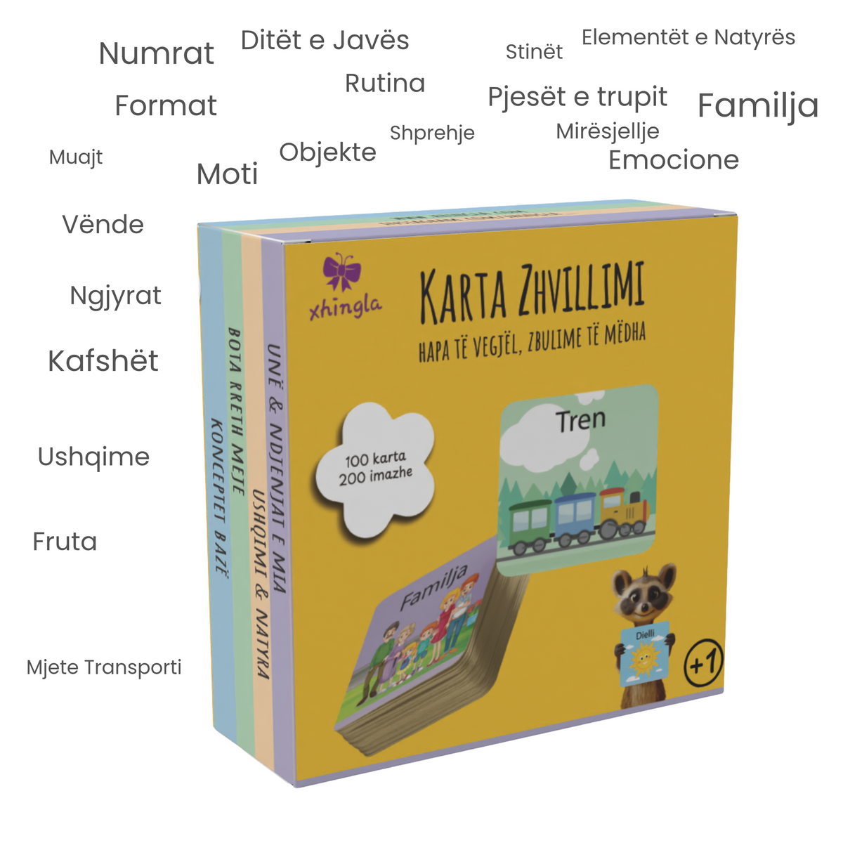 Karta Zhvillimi (100 karta/200 imazhe)