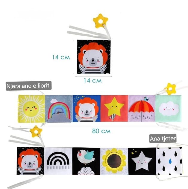 Libër Montessori për fëmijë, modeli 5