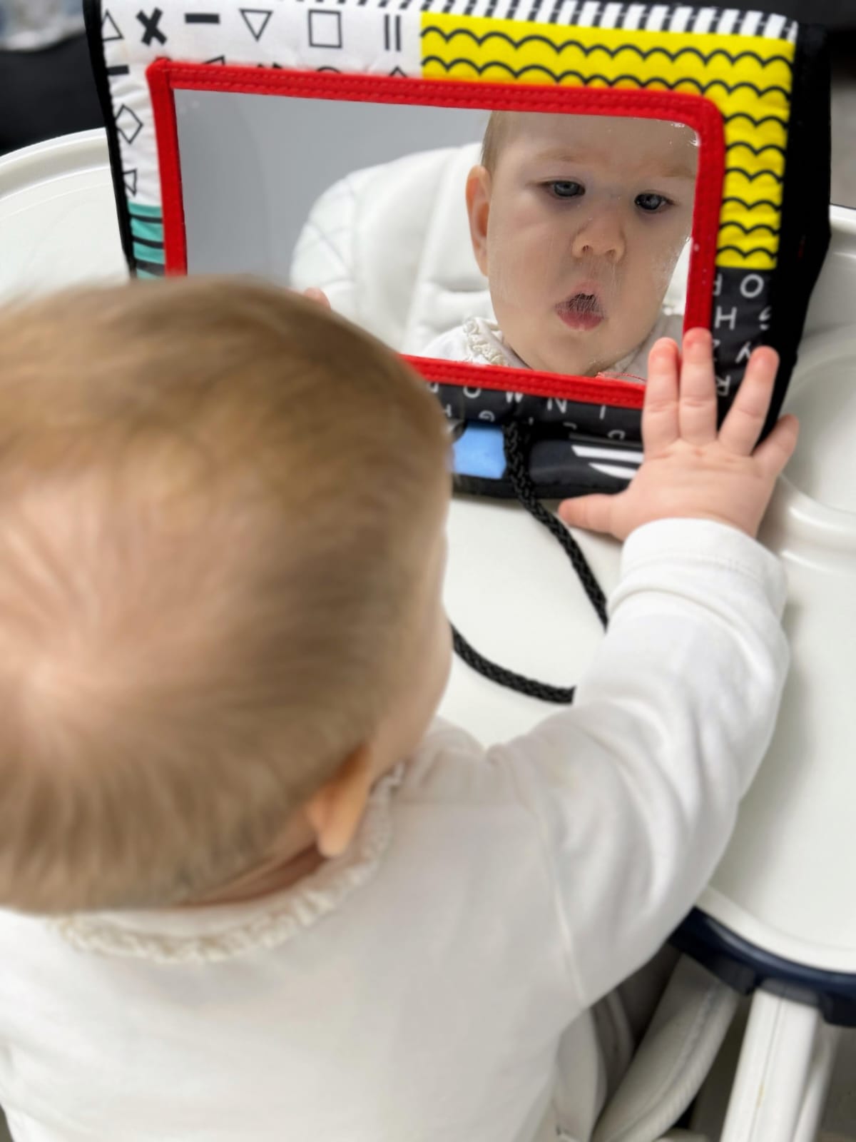 Lodër Montessori me pasqyrë për bebe, foto 2