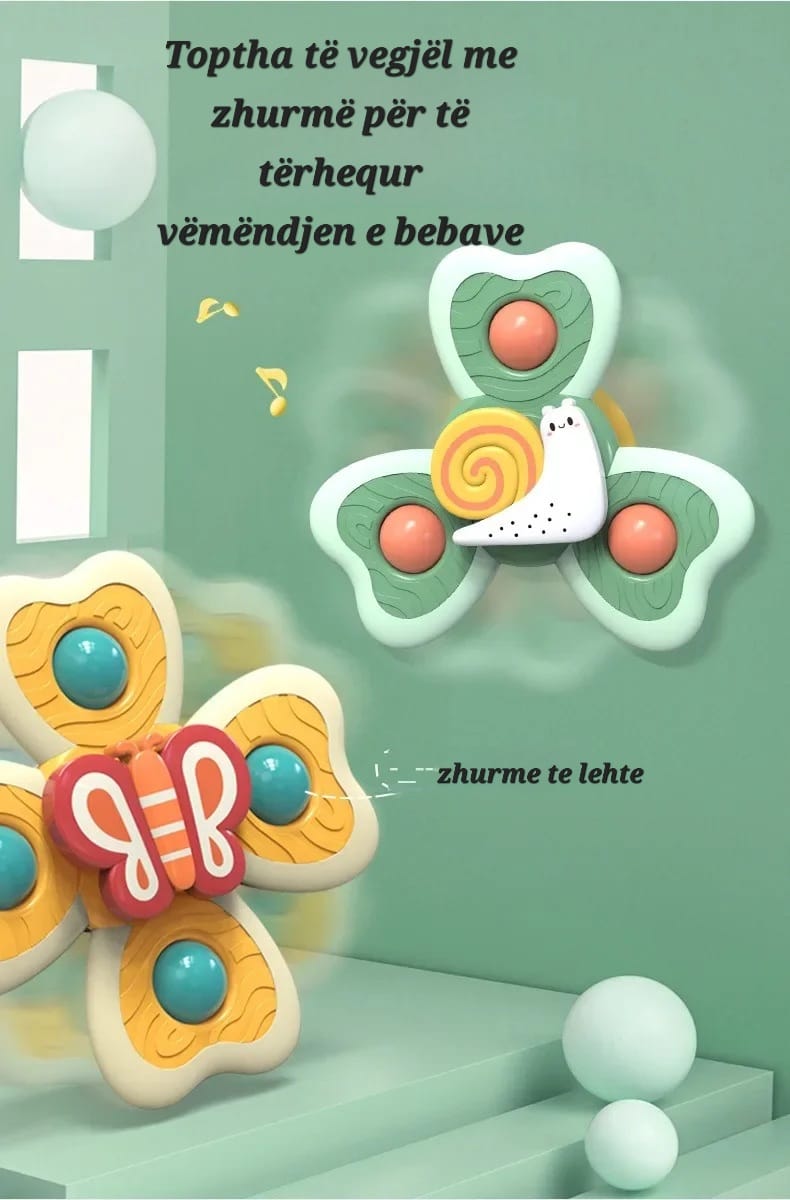 Set me 3 spinnerë me thithëse për bebe, foto 9