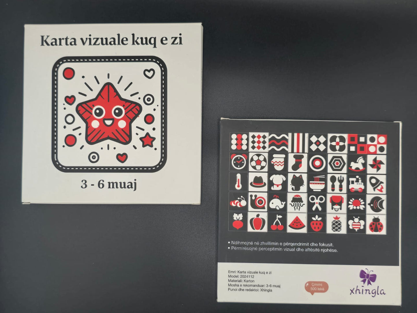 Karta vizuale (4 sete)