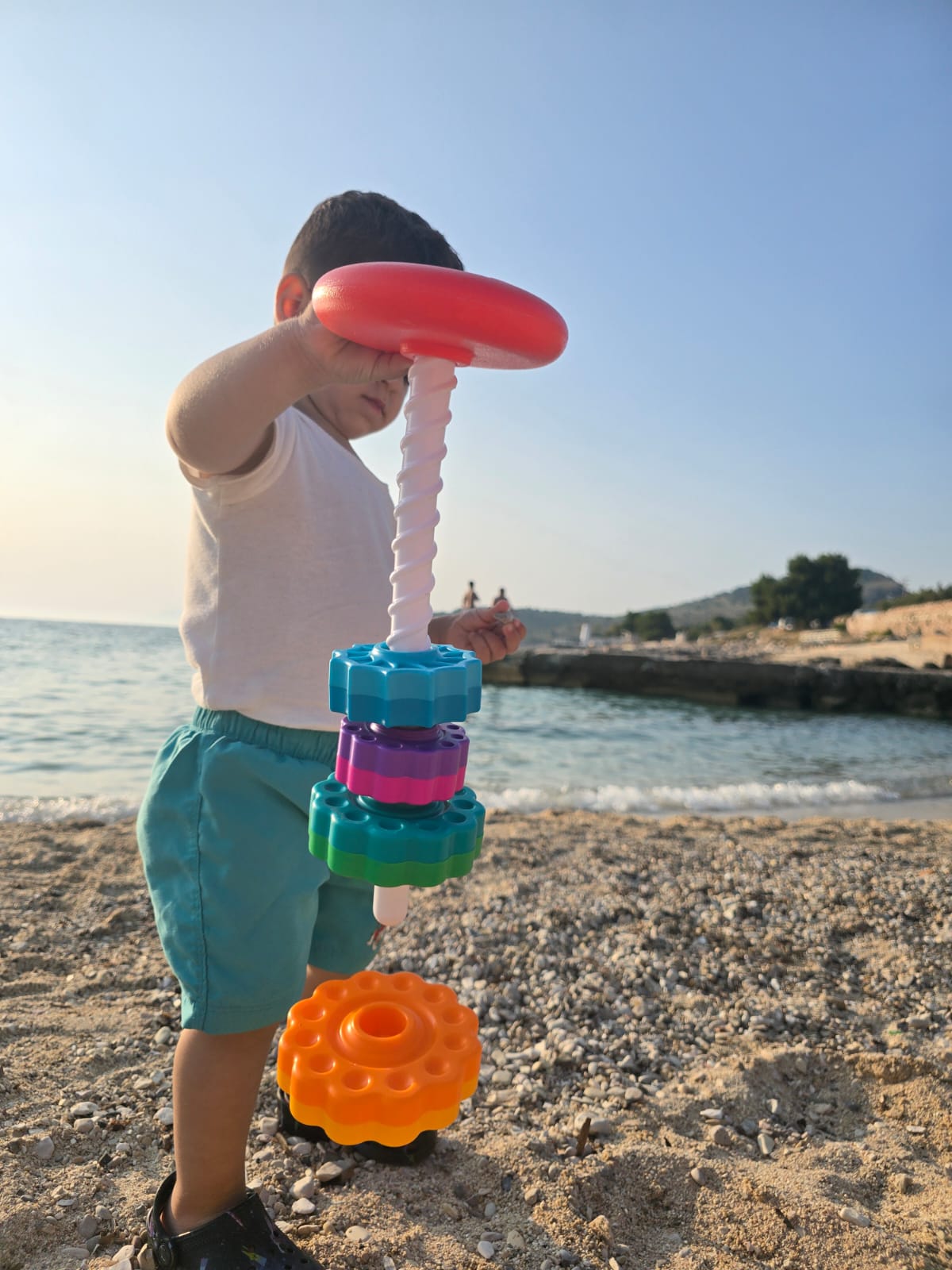 Spinning Rainbow Tower