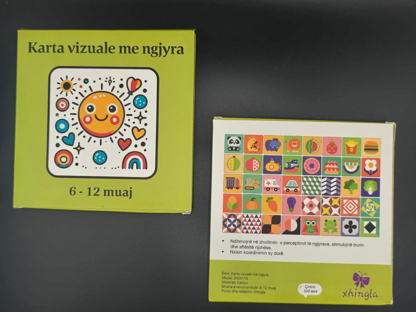 Karta vizuale (4 sete)