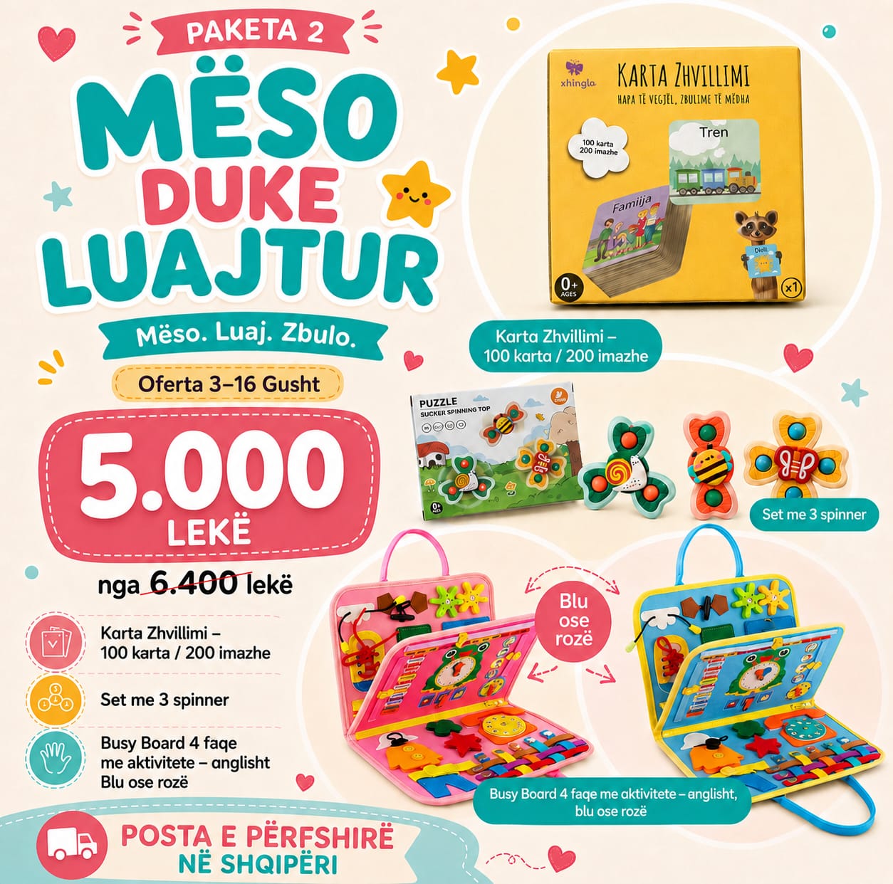 Paketa Meso duke Luajtur