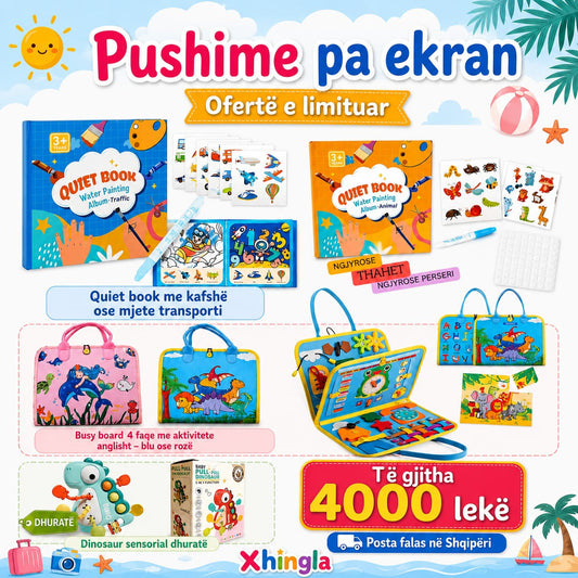 🌴 Paketa “Pushime pa ekran”