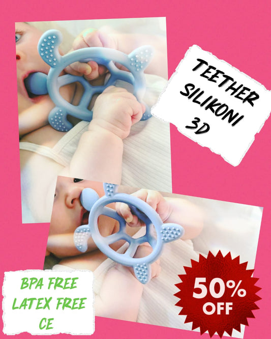 3D Silicone Teether