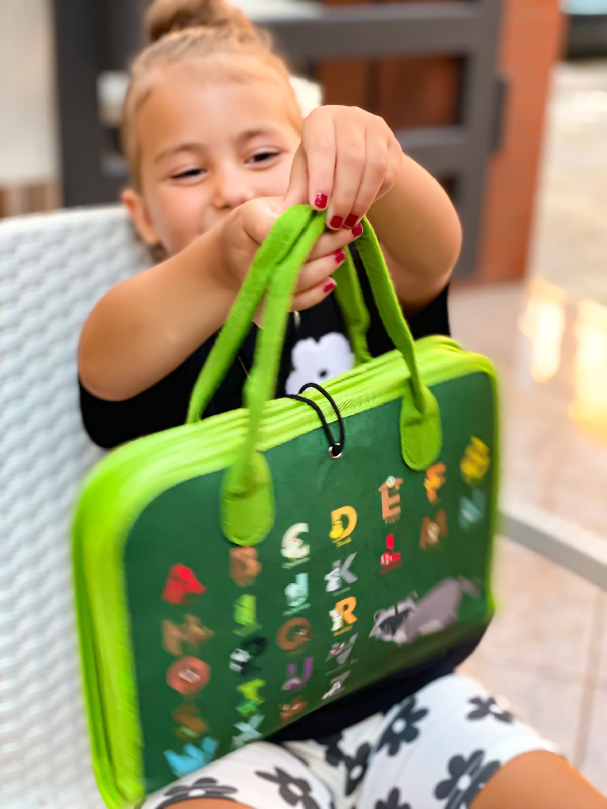 Busy Board Montessori Jeshile - 8 Faqe