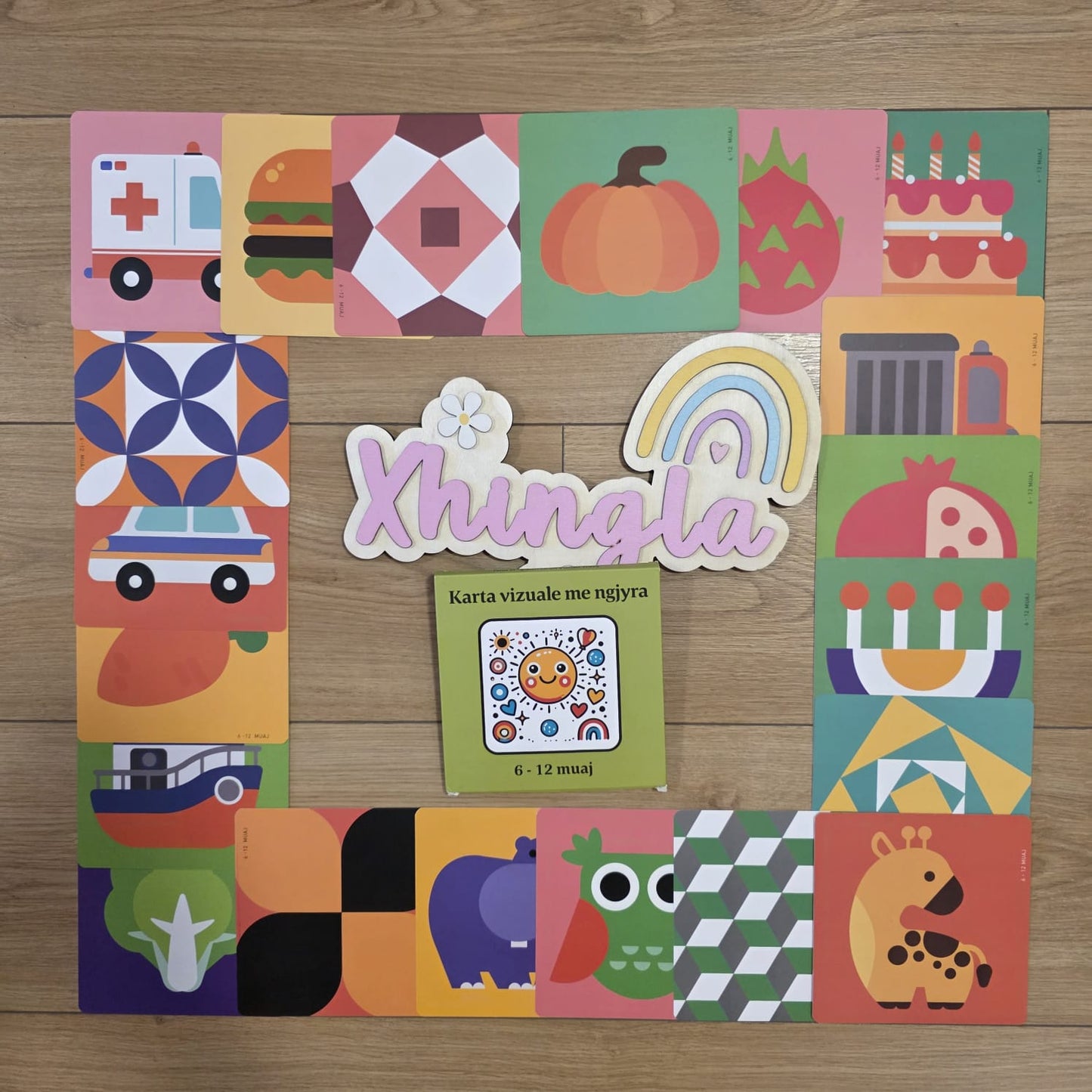 Karta vizuale (4 sete)