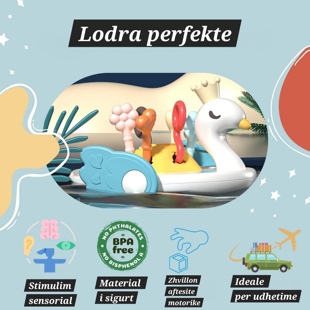 Busy Board Montessori 6 Muaj+