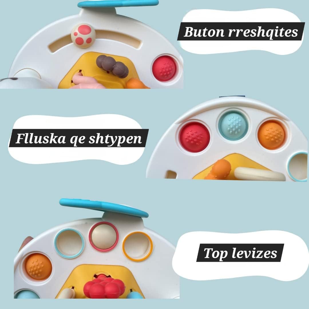 Busy Board Montessori 6 Muaj+